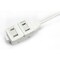 Home Plus SPT Extension Cord, 16 AWG, Indoor, 16/2, 3 Outlets, White, PVC, 6 ft IN162PT206WHHP - alternate 2